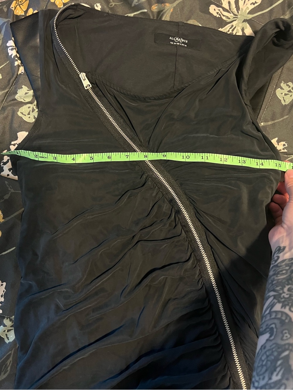 Allsaints Umbra dress US6 NWT - Picture 8 of 10